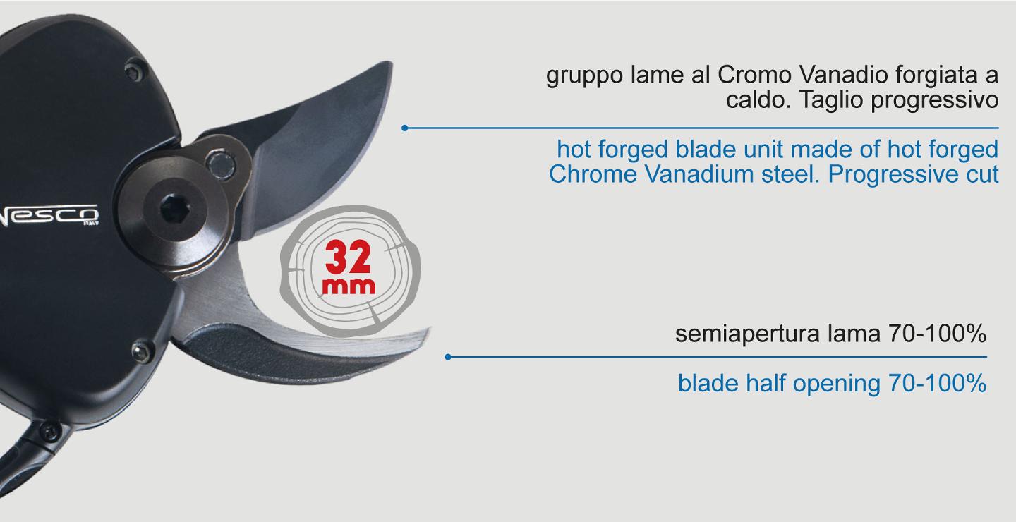 X30 - CORDLESS Robotic shears 32mm