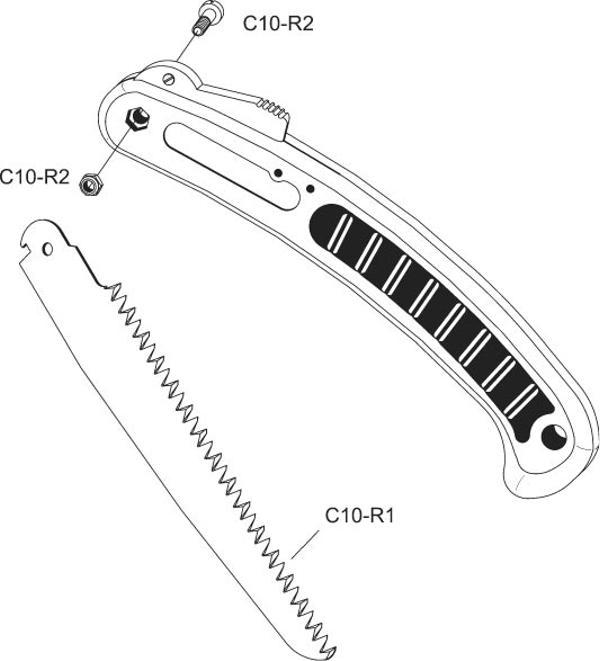 C10 - Seghetto a serramanico