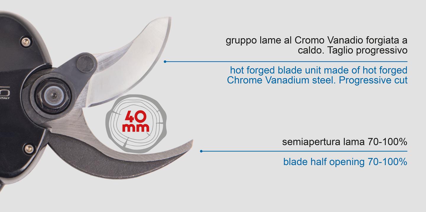 X40 - SUPERFAST Robotic shears 40mm