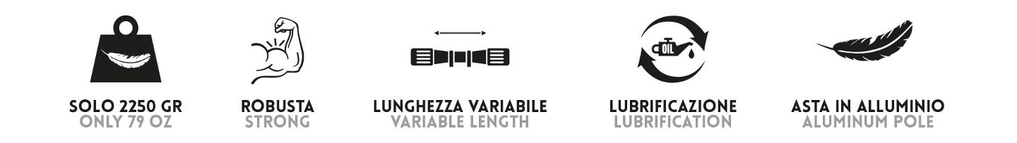 X180 AT  - Telescopic chain pole saw 180mm