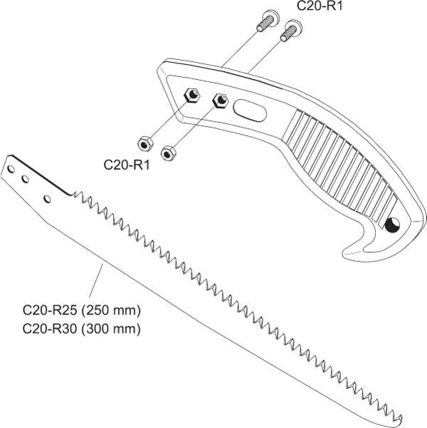 C30 - Fixed-blade saw