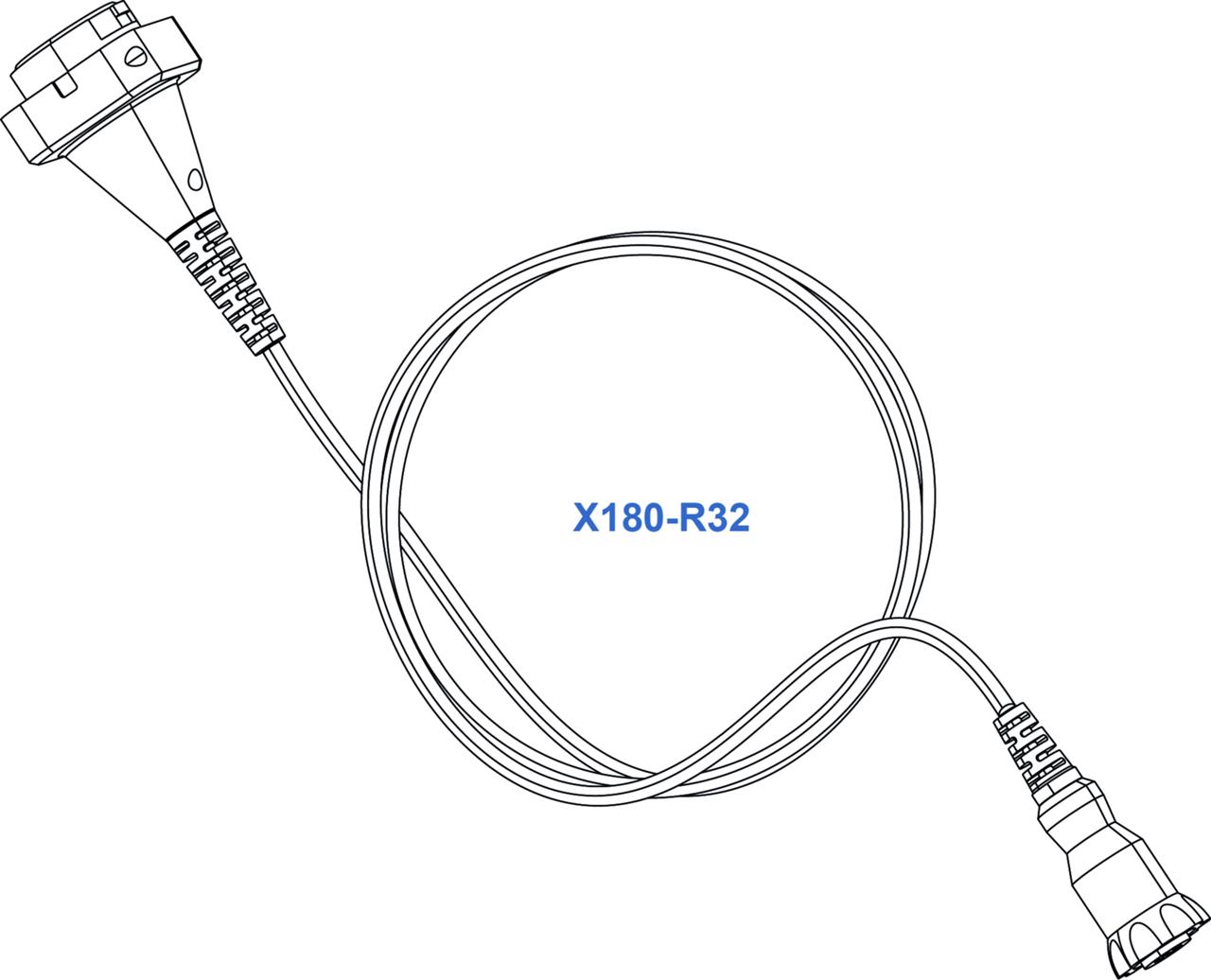 Connector cable chainsaw-Battery