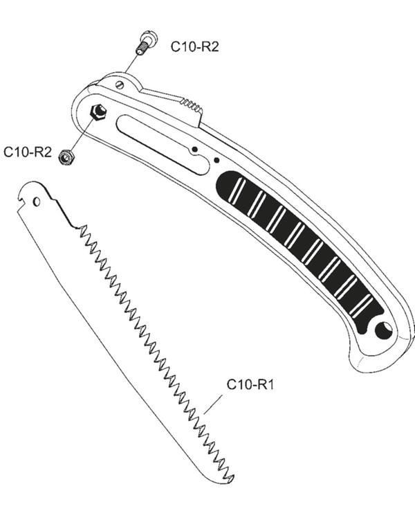 C10 PLUS - Seghetto a serramanico PLUS