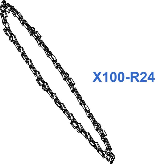 1/4 36 pitch chain (0,43)