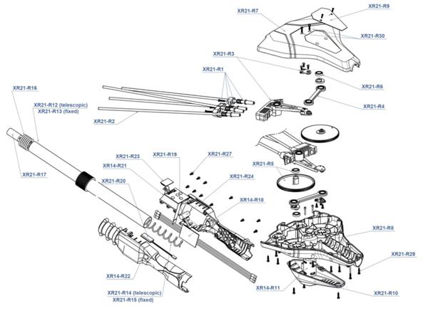 GALAXY XR14 - abbacchiatore cordless