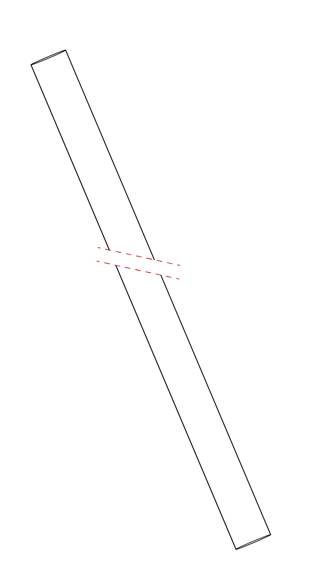 asta alluminio fissa fissa da 200 cm