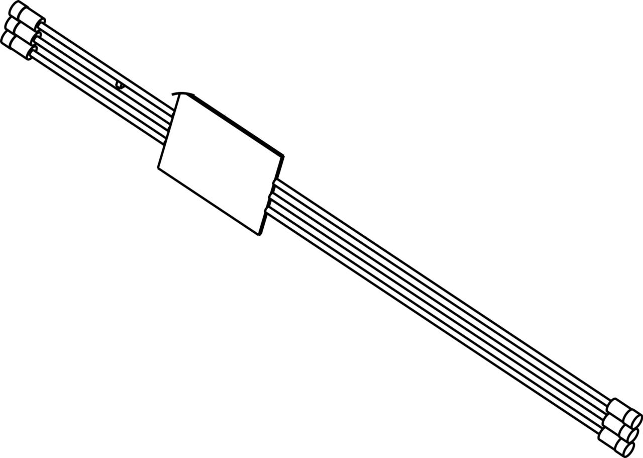 Scheda controller 21.6 V cablata