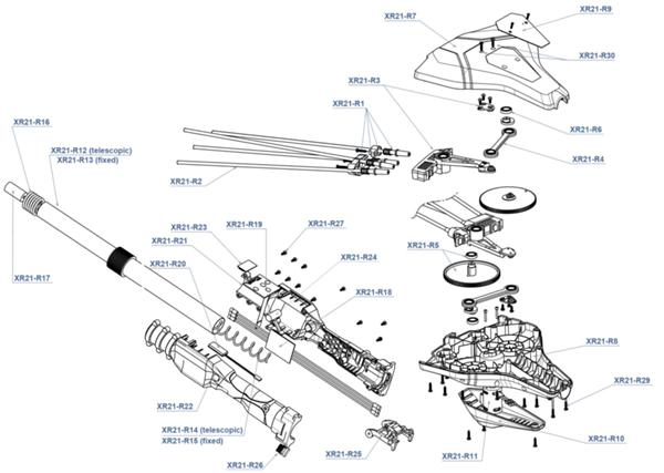 GALAXY XR21 - abbacchiatore cordless